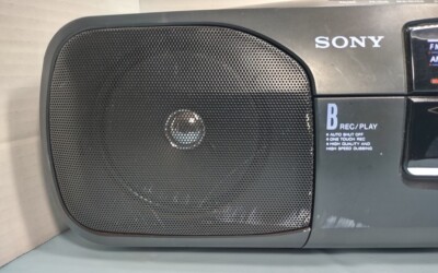 Sony CFS-W338 CD/Radio/Cassette Boombox for sale online | eBay