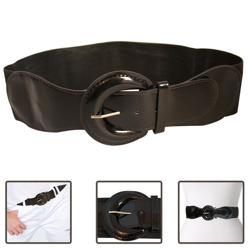 Ceinture De Dressage Prestige En Cuir Avec élastique Croisé – Taille 70 Cm, Neuve