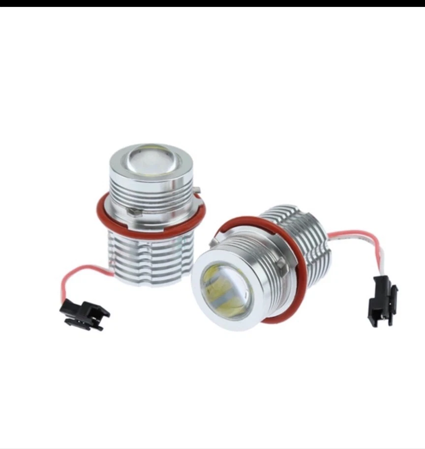 LED Angel Eyes BLANC 60w POUR BMW E39,E87,E60,E61,E64,E65, E66 E53 x3 e83 x5 - Bild 3 von 4