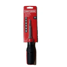6-in-1 Phillips/Slotted Craftsman CMHT68000 6 Pc. Multi-Bit Screwdriver
