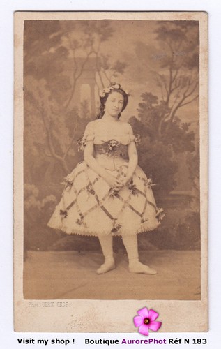 CDV Actrice Danseuse Espagnole, Photo érotique XIXe - Paris, Vers 1869 - Trinquart