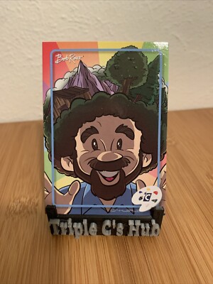 Bob Ross Collectable Card  #34 Cardsmiths Thomas Zahler