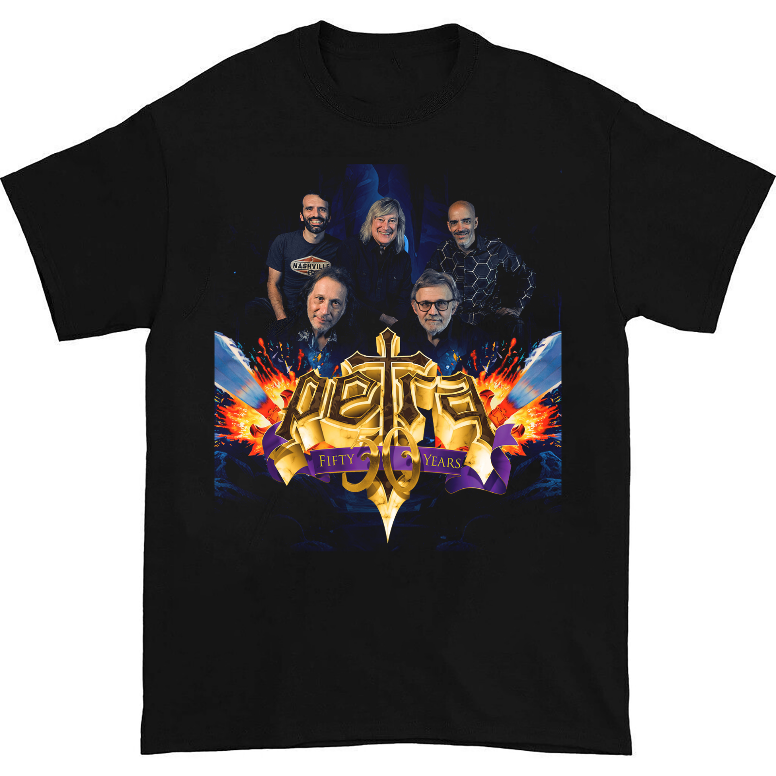 Rare Petra Band Album Collection Gift For Fan S to 5XL T shirt GC2097-image