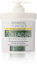 Collagen Skin Rescue Lotion - Hydrate, Moisturize, Lift, Firm. Great for Dry Ski