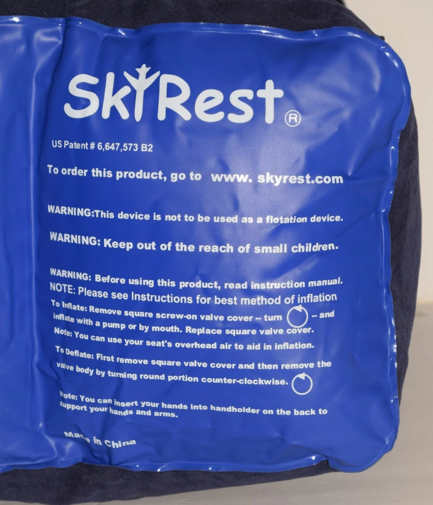 SkyRest Travel Pillow – Comfortable & Portable Neck Support by DAC Innovations