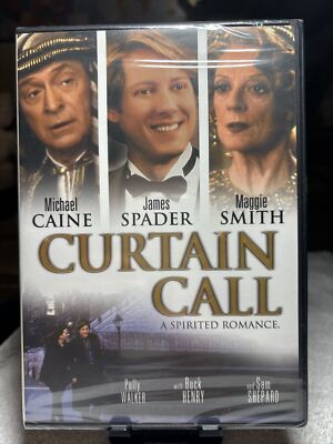 Curtain Call (DVD, 2004) James Spader, Michael Caine, Maggie Smith NEW SEALED