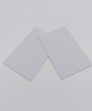 10 stampanti bianche vuote inkjet stampabili PVC ID credito business plastica carte CR80