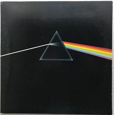 PINK FLOYD "The Dark Side Of The Moon" RE LP 1975 Harvest SMAS 11163 VG  / VG 