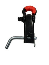 Shackle Hitch Receiver 2" 35,000 LB Break Strength Receiver 5/8" Screw Pin Red-B