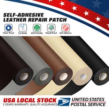 Premium Self-Adhesive Vinyl Leather Repair patch For Car Seats Couch Sofa more