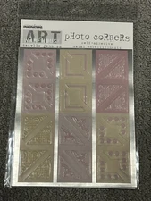 creative Imaginations Art Warehouse Danelle Johnson photo corners sticker Sheet