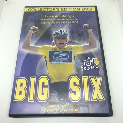 Big Six Collector's Edition DVD - Lance Armstrong's - Tour de France - 2005 - VG