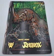 Kayou Transformers Rise Of The Beasts TFH01-UR-011 RHINOX (BM)