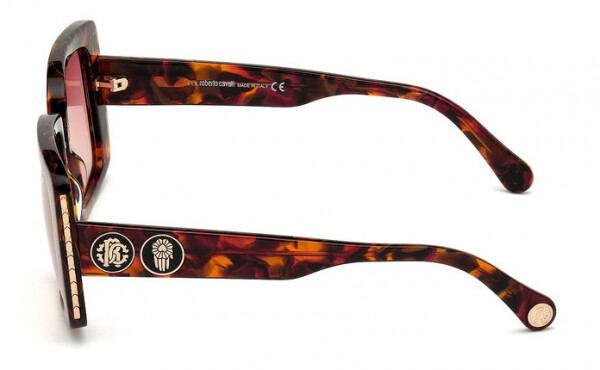Roberto Cavalli 594162 Sunglasses Havana Plastic Roberto Cavalli RC1112 55W Green Havana Sunglasses Frames 55  main image 4