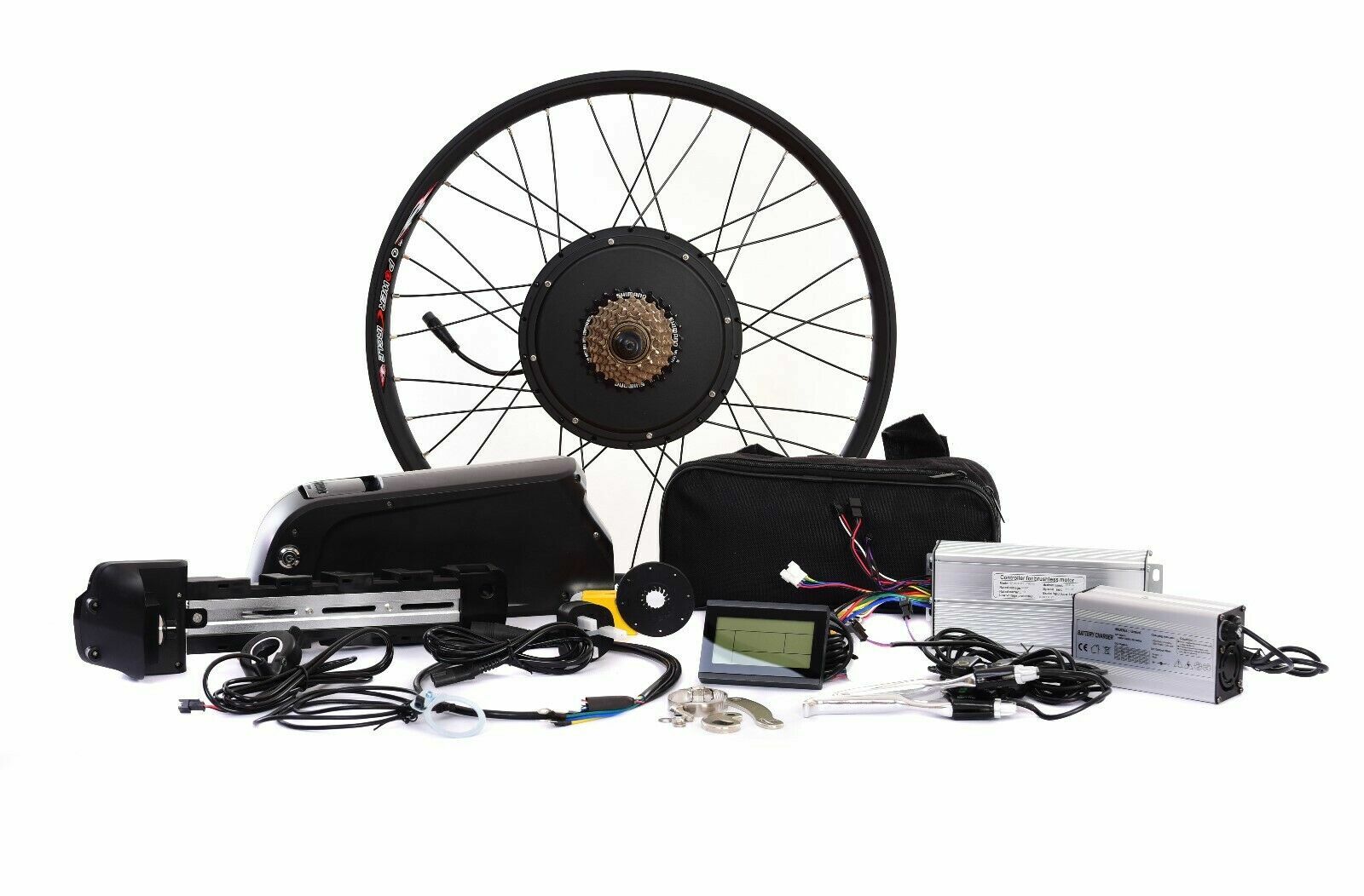 Kit Di Conversione Bici Elettrica 36V 350W 28"(700C) Kit Motore Poster – YOSE POWER - Foto 10