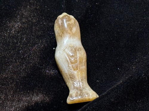 antique chinese jade carvings antique white jade bird Ming Dynasty style craving - Picture 9 of 12