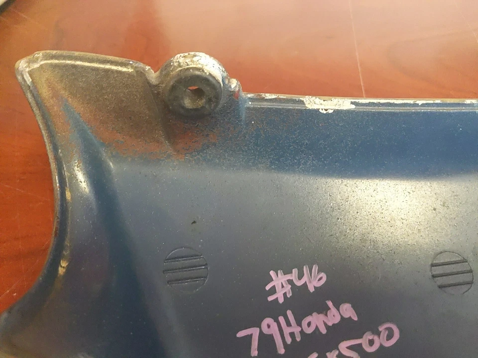 Honda CX500C 1979 cubierta lateral derecha personalizada Foto 3 de 4
