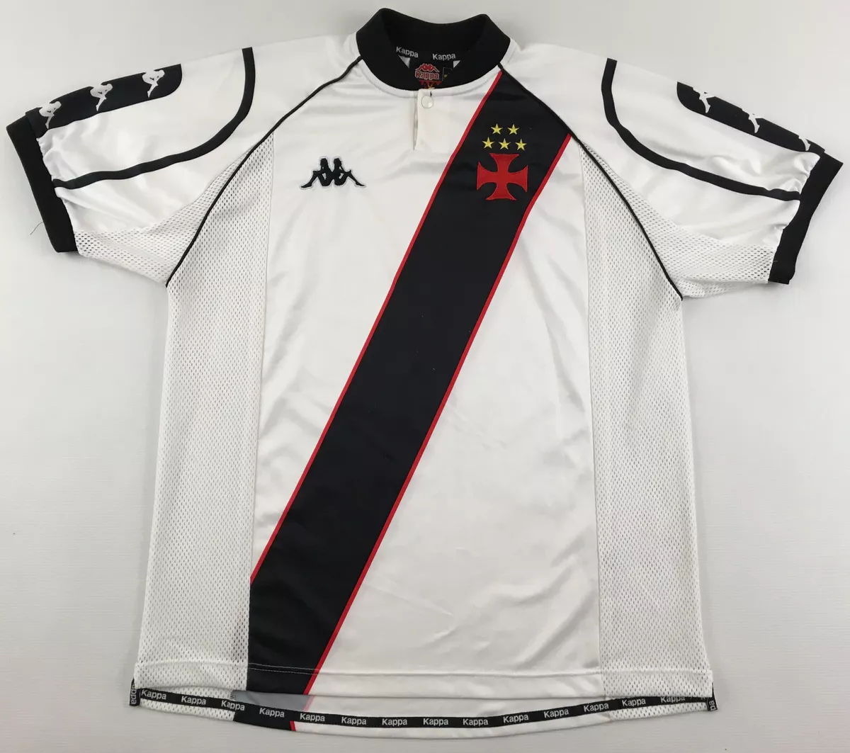 Vasco da Gama 1998 Kappa Gara shirt soccer jersey camiseta Brazil vintage 1990s