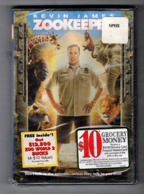 ZooKeeper DVD / Kevin James - Sealed w/Hype Sticker | eBay