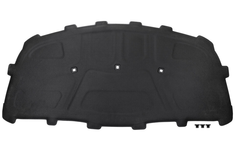 Isolant de capot Audi A4 premium en feutre ignifugé noir 8W0863825B