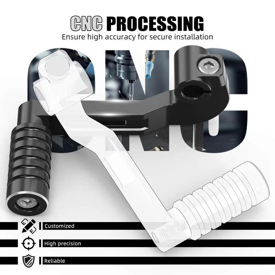 NICECNC Gear Shift Shifter Lever 34721-07 For Harley Iron 883 XL883N 2009-2019 - Image 4 of 4