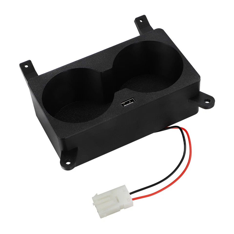 For BMW E38 7-Series 740i 740iL 750iL 1995-2001 Cup Holders with 24W USB Charger Foto 2 de 4