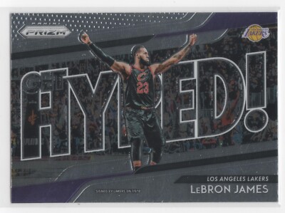 2018-19 Panini Prizm Get Hyped!  LeBron James #4