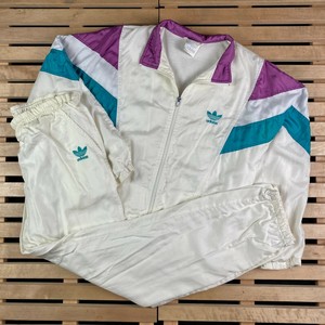 Para hombre Traje de deporte Chándal Adidas Originales Vintage Talla M |  eBay