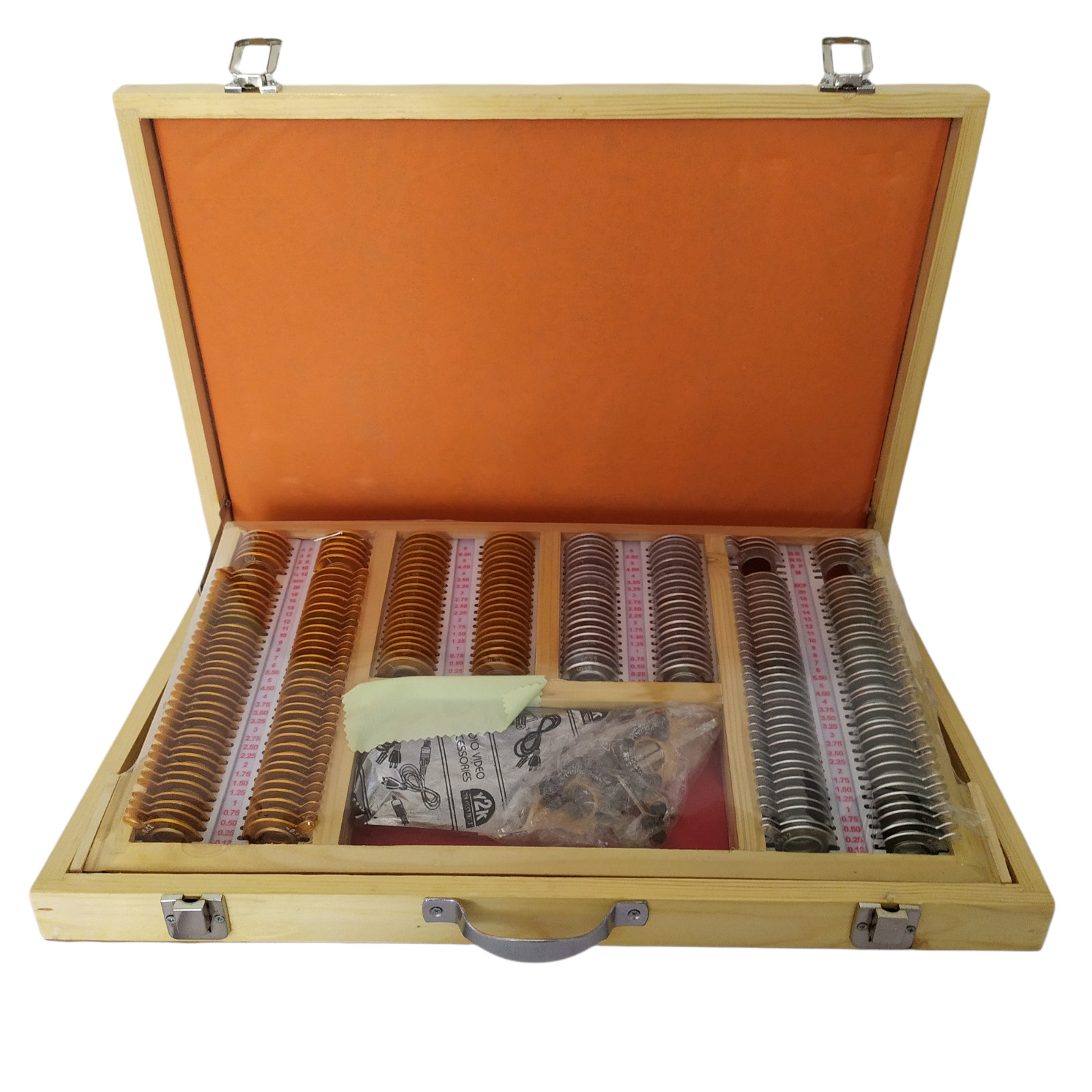 Los mejores precios Juego de lentes de prueba Caja de refracción Equipo de optometría y oftálmica