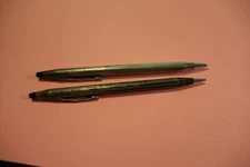Tiffany & Co Vintage Sterling Silver Pen Set Ball Point Pen & Mechanical Pencil