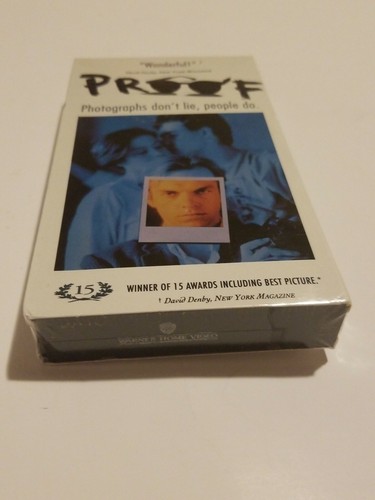 Movie Proof VHS Tape Rare New Sealed 1992 Russell Crowe Drama New Line Cinema - Picture 8 of 8
