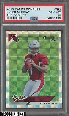 2019 Panini Donruss #TR2 Kyler Murray RC Rookie PSA 10 Cardinals | eBay