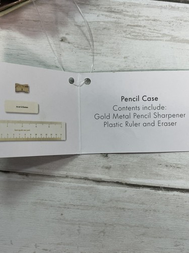 Astuccio portamatite kate spade new york con accessori "GIARDINO FLOREALE" nuovo con etichette cosmetico/altro - Foto 4 di 5