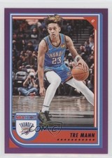 2022-23 Panini NBA Hoops Purple Tre Mann #205 1f17