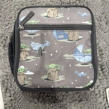 School Pottery Barn Disney STAR WARS Mandalorian Grogu Lunch Bag