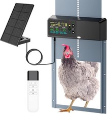 Automatic Chicken Coop Door Solar: Automatic Chicken Door - Solar