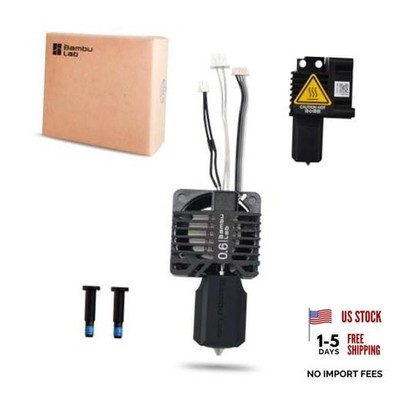 Upgraded Bamboo LAB Original Hotend Complete Kit with Fan for Bambu Lab 0.6MM