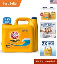 Liquid Laundry Detergent, Clean Burst Fresh, 170 fl oz, 170 Loads 0.19 per gallon