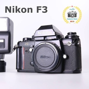 Nikon F3 35mm Film SLR Camera Body Tested From Japan Flash & Gun Coupler Japan