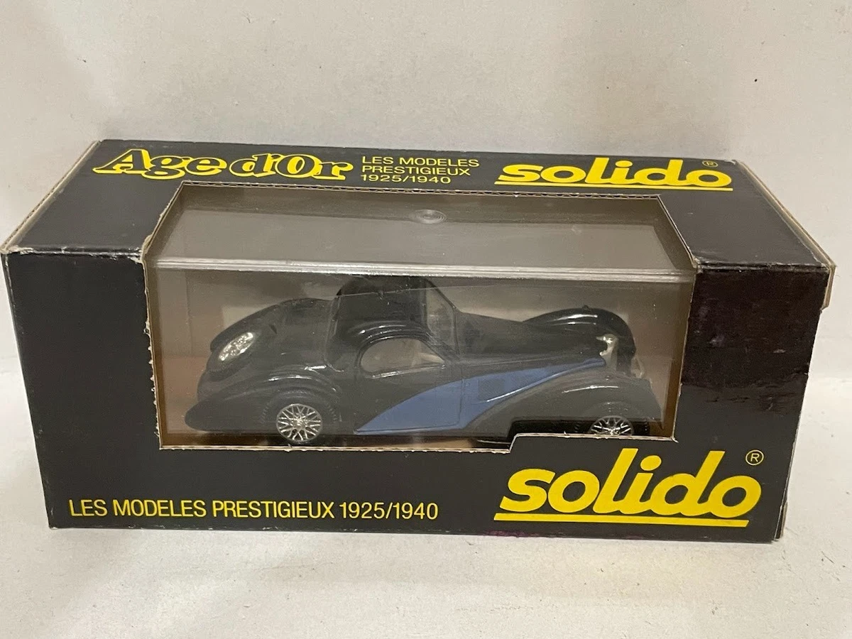Bugatti Atalante1939年モデルSolidoフランス製ミニカー Preços baixos em Bugatti 1939 Ano do Veículo Fabricação