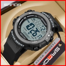 Outdoor G Style Men's Watch LED Digital Alarm Fashion Sport Dual Display Watch