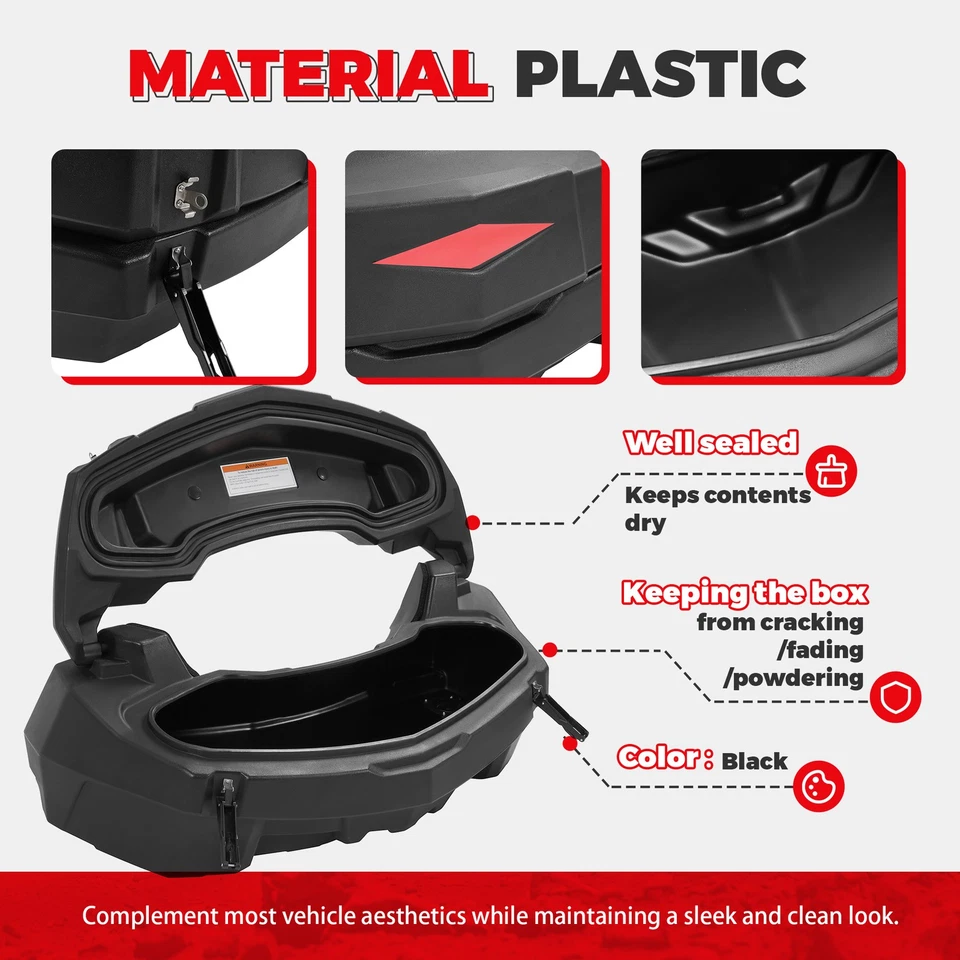 Rear Storage Box Trunk Box For Can Am Maverick X3 Outlander 23Gal 86L #715004923 Foto 4 de 4