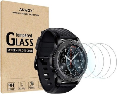 AKWOX ONLY Compatible with SAMSUNG GEAR S3 FRONTIER/CLASSIC Smartwatch 46MM Temp