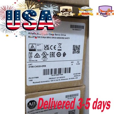 Allen-Bradley 2198-C4020-ERS Kinetic 5300 400V Class Servo Drive Genuine
