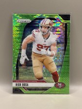 2024 Panini Prizm - Nick Bosa #254 Green Pulsar Prizm 49ers