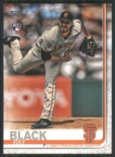 2019 Topps #333 Ray Black RC San Francisco Giants 2747
