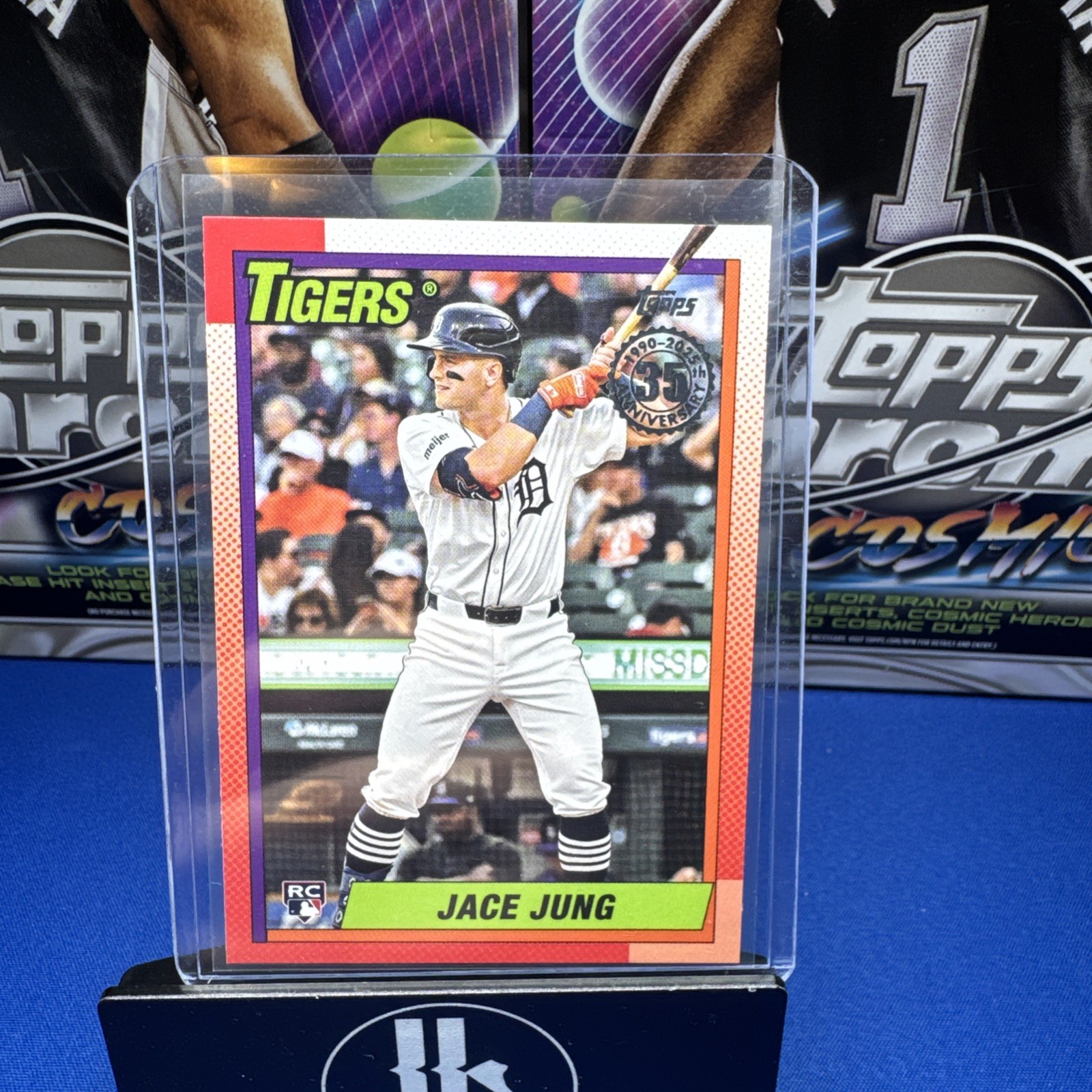 2025 Topps Series 1 - 1990 Topps Baseball Jace Jung #T90-55 (RC)