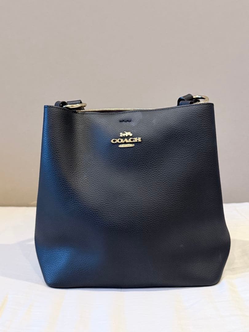 COACH handbag, black #CB