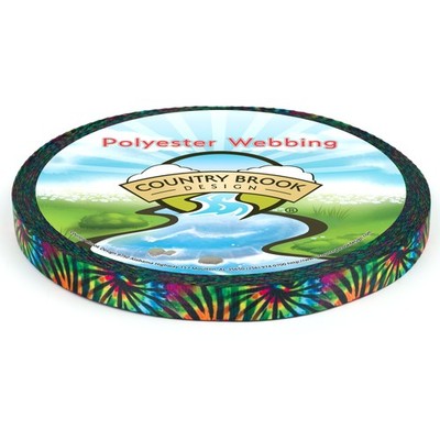 Country Brook Design  Tie Dye Stripes Lite Tape (3/4 Inch, 50 Yards)