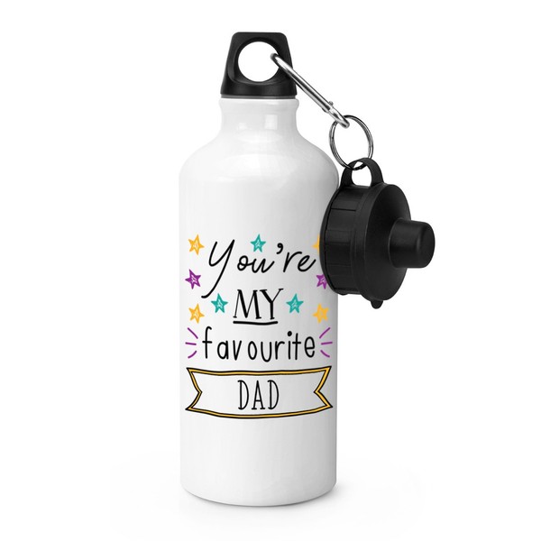You're My Favorit Dad Stars Sports GeträNkeflasche Zelten - Lustig Father's Tag-image